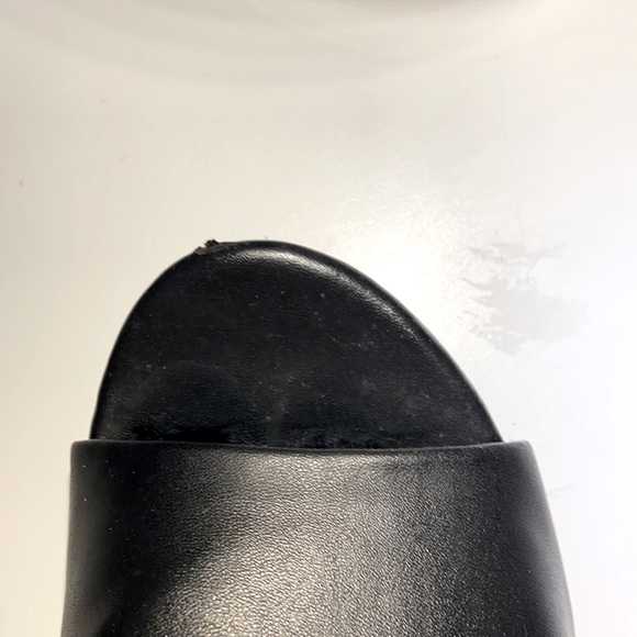 Steve Madden Block Heel Open Toe Mule Sandals - Picture 7 of 8